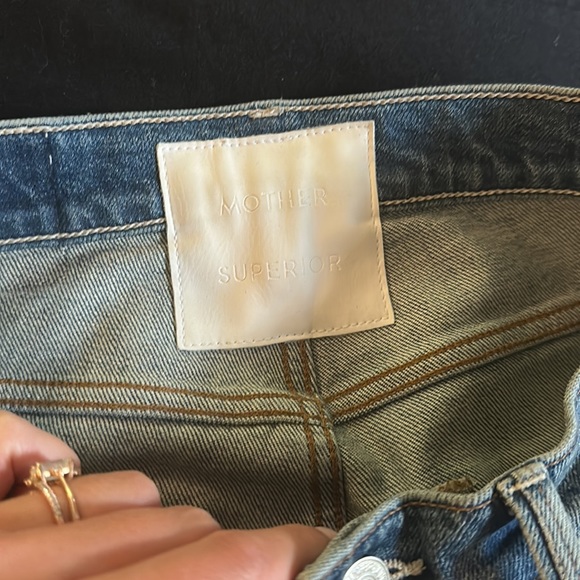 MOTHER DENIM High Waisted Rider Ankle in Far Beyond the Sky Wash Size 26 - Picture 6 of 8